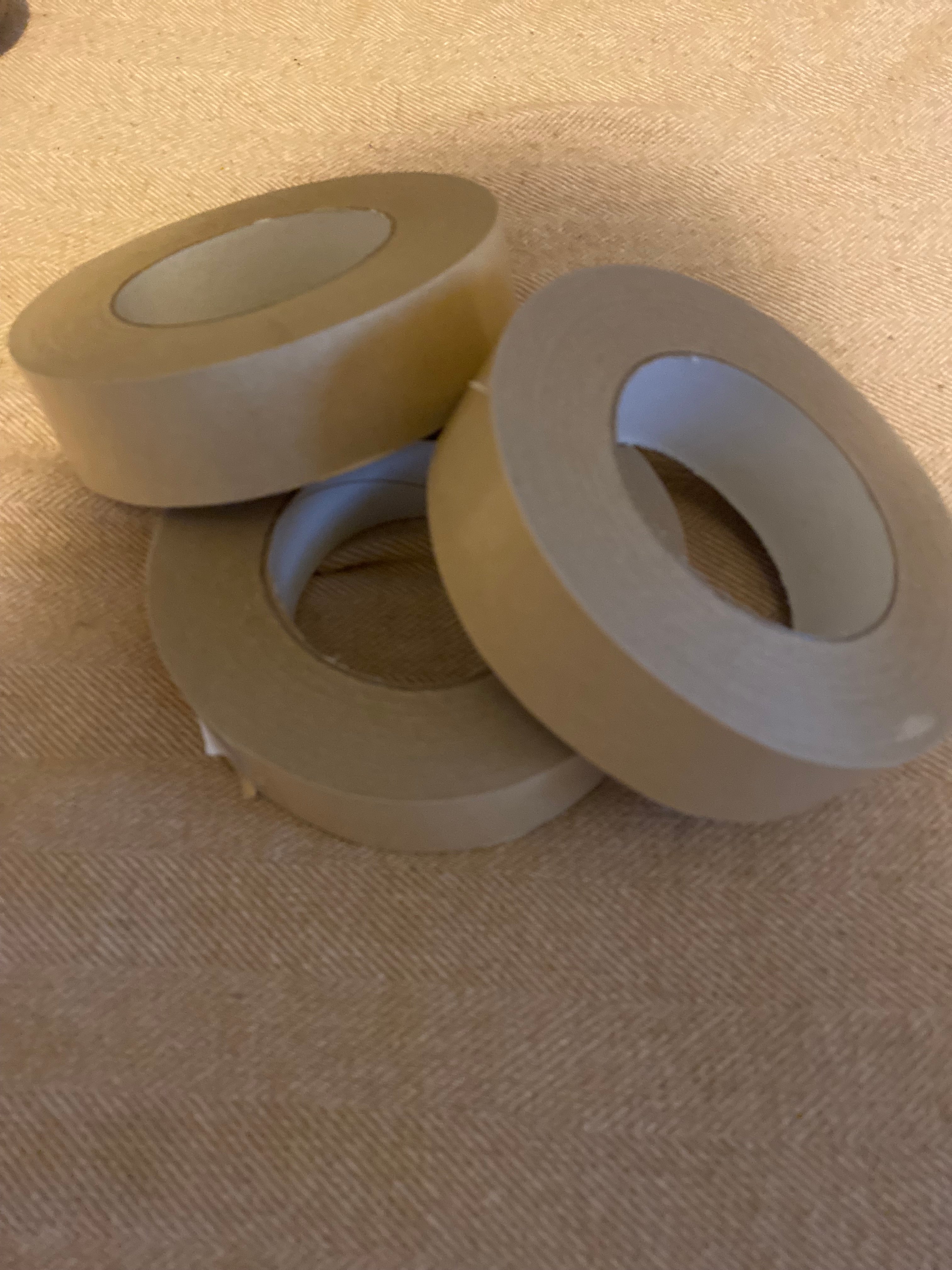 1.37” Wide Self Adhesive Paper Ball Shell Tape