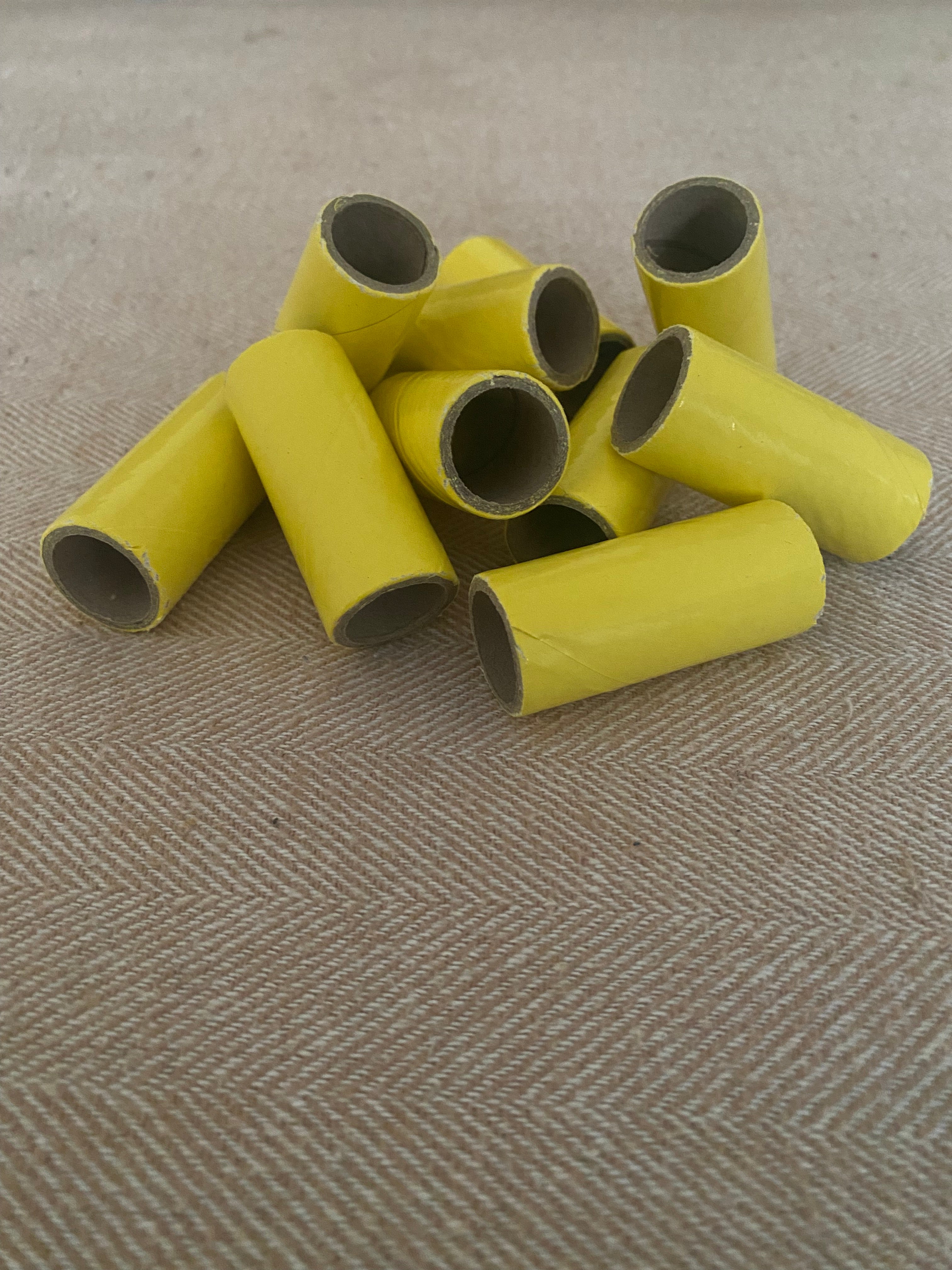 3/4" x 2-1/8" Yellow Tube